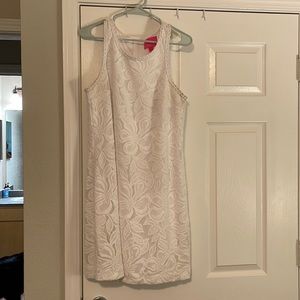 Lilly Pulitzer white lace dress